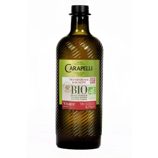 Huile d'olive vierge extra vivace Bio