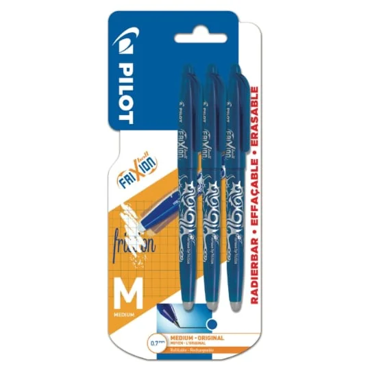 Roller Frixion ball moyen Bleu
