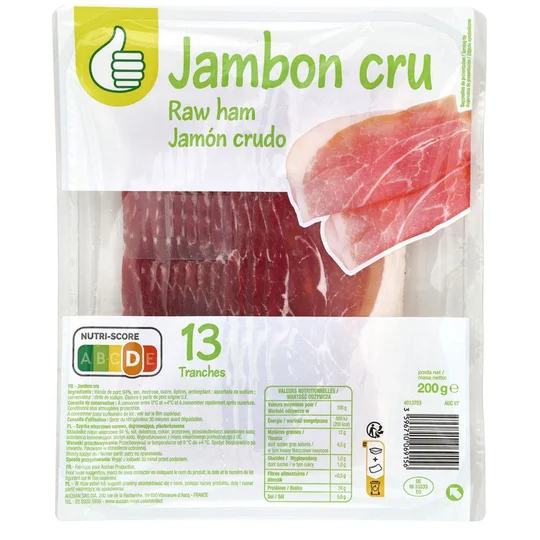 Jambon cru