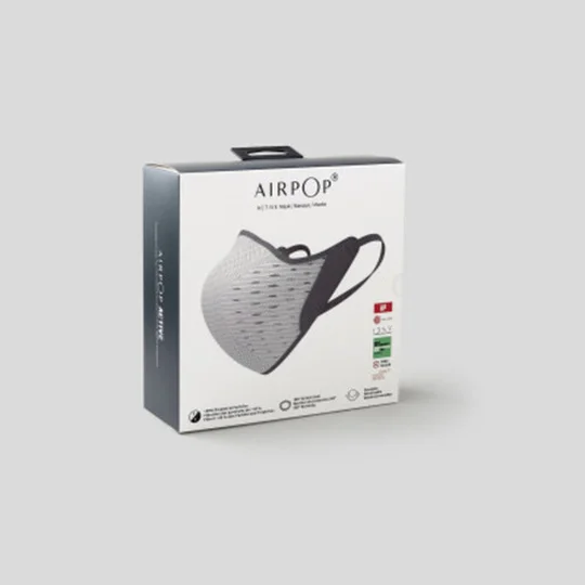 [Spécial Sport] AirPop Active Masque Gris