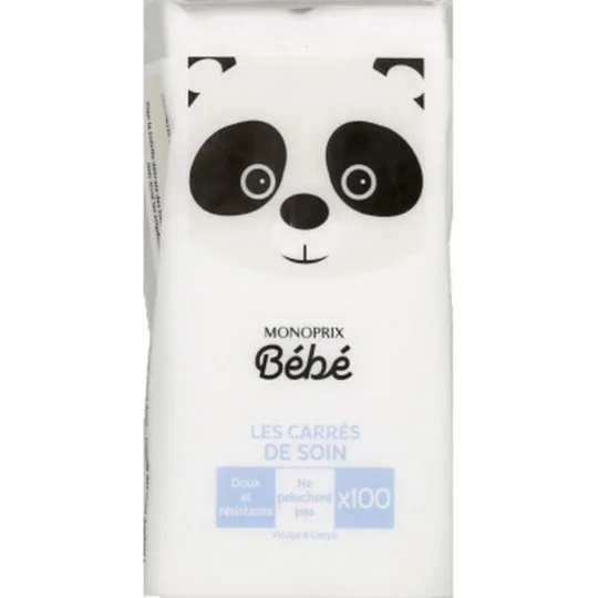 Les carrés de soin bébé