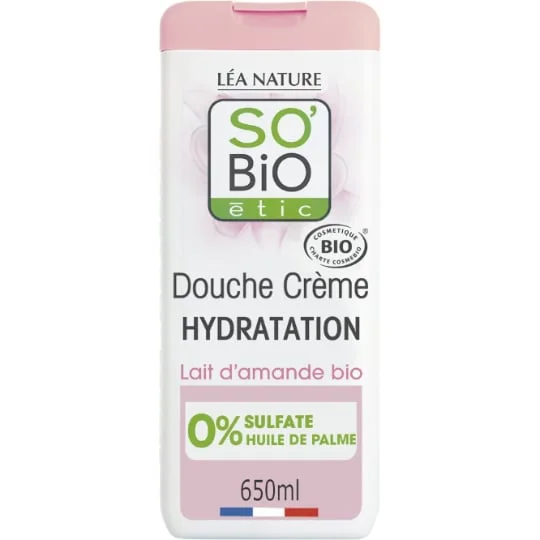 Crème de Douche Hydratation au Lait d'Amande Bio