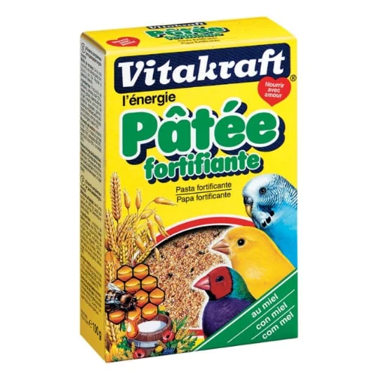 Pâtée pour oiseaux fortifiante au miel