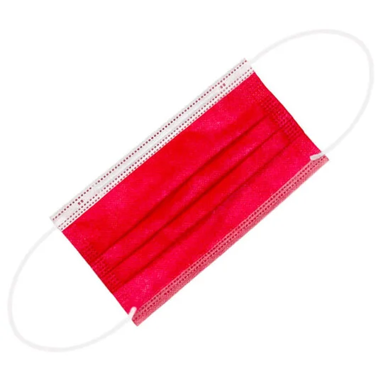 Masque Chirurgical Rouge Framboise x50