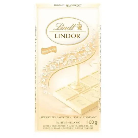 Tablette de chocolat blanc