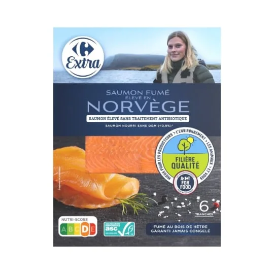 Saumon fumé Norvège