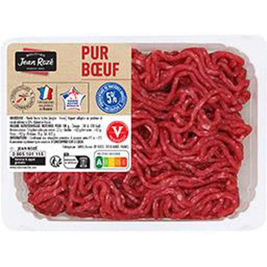 Viande hachée vrac pur boeuf 5%
