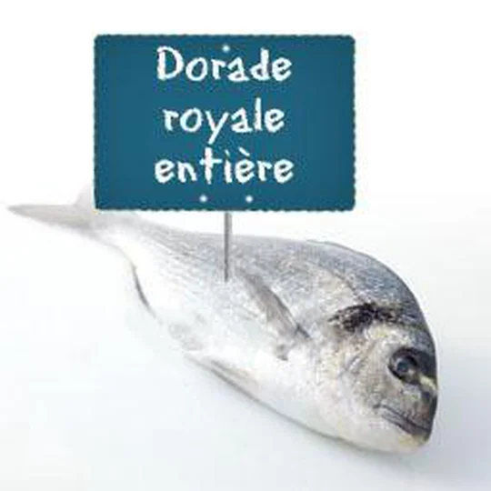 DORADE royale entière Votre poissonnier a sélectionné