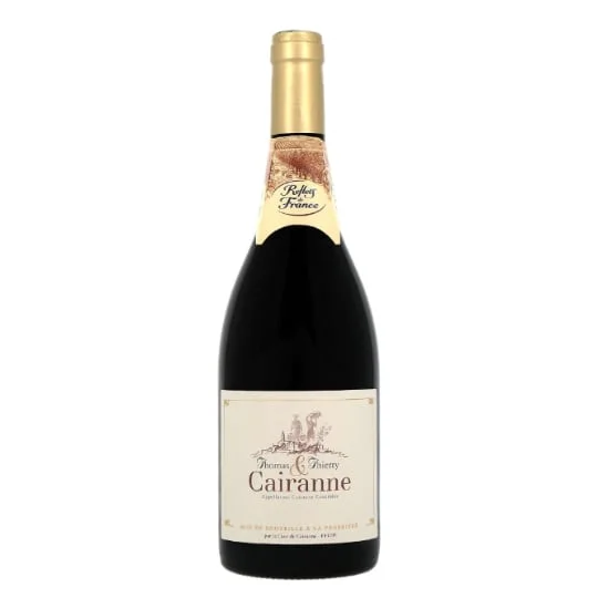 Vin Rouge Vallée Du Rhône AOP Cairanne Thomas et Thierry ""