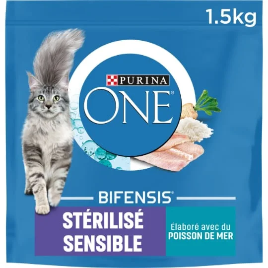 Croquettes pour chat poisson de la mer