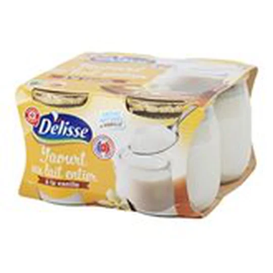 Yaourts aromatisés Vanille