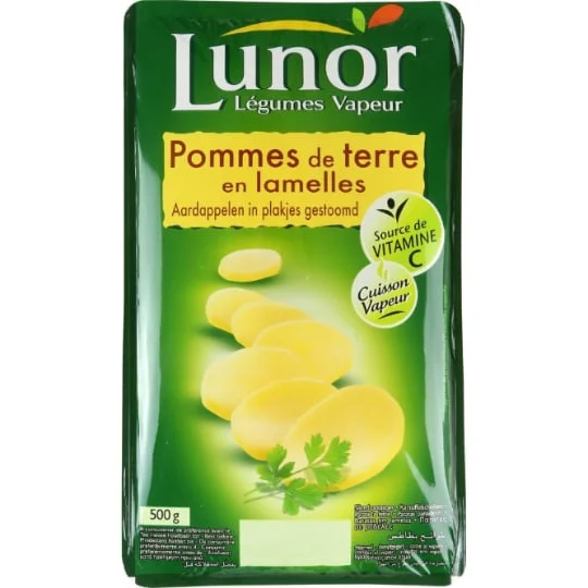 Pommes de terre en lamelles