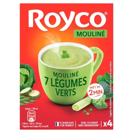 Mouliné panier de légumes verts