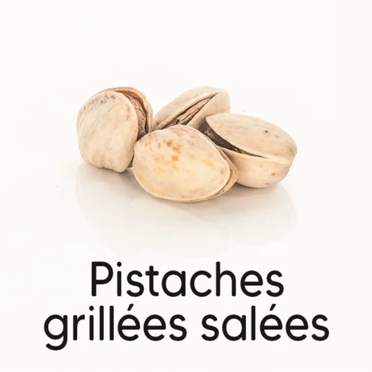 Pistaches grillées salées BIO en vrac