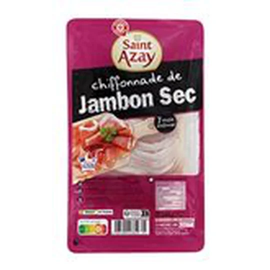 Chiffonnade de jambon sec Saint Azay affiné 7 mois