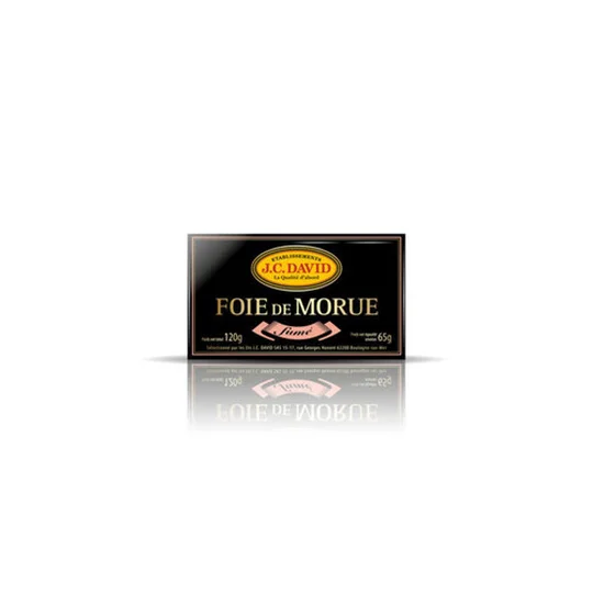Foie de morue fumé