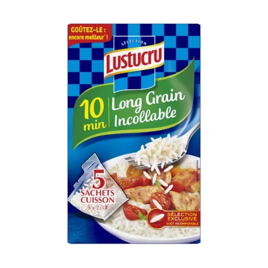 Riz long incollable 10min SELECTION
