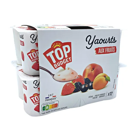 Yaourts aux fruits