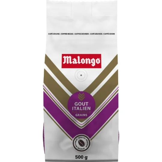 Café en grains goût italien pur Arabica