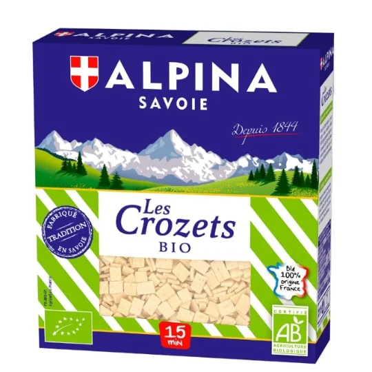 Pâtes bio Les Crozets