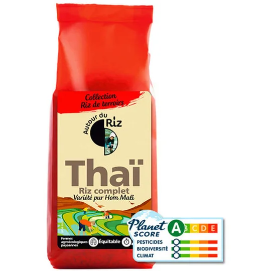 Riz Thaï Complet Sans Gluten Bio
