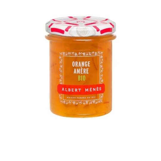 Marmelade bio orange amère