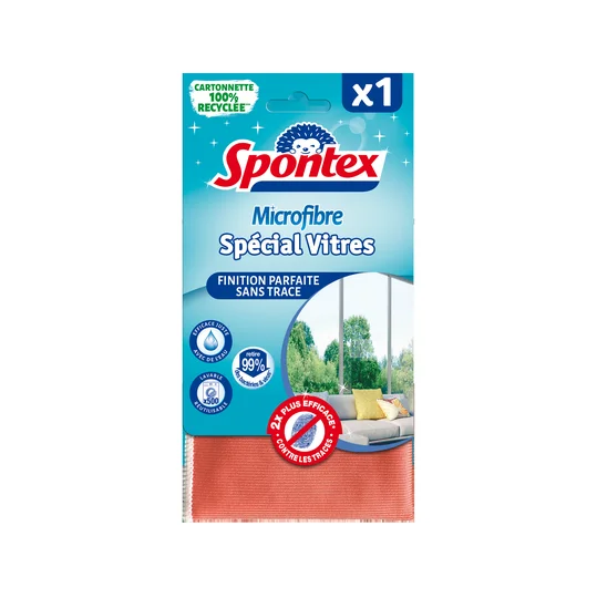 Microfibre spécial vitres