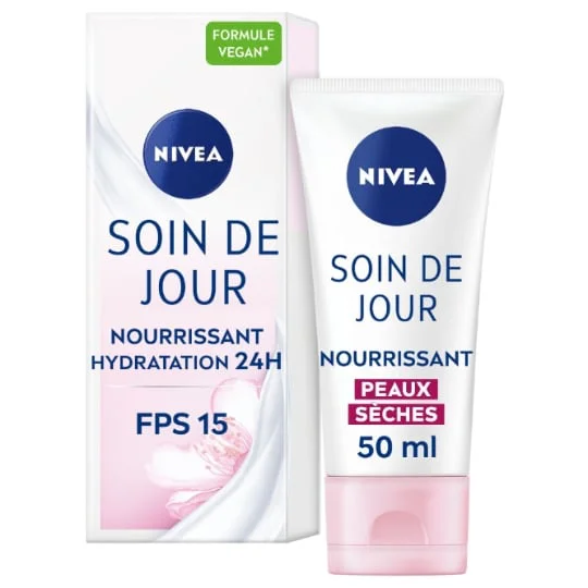 Crème soin de jour 24h hydratant FPS15 nourrissant