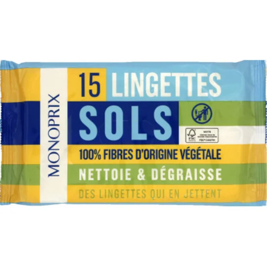 Lingettes sols