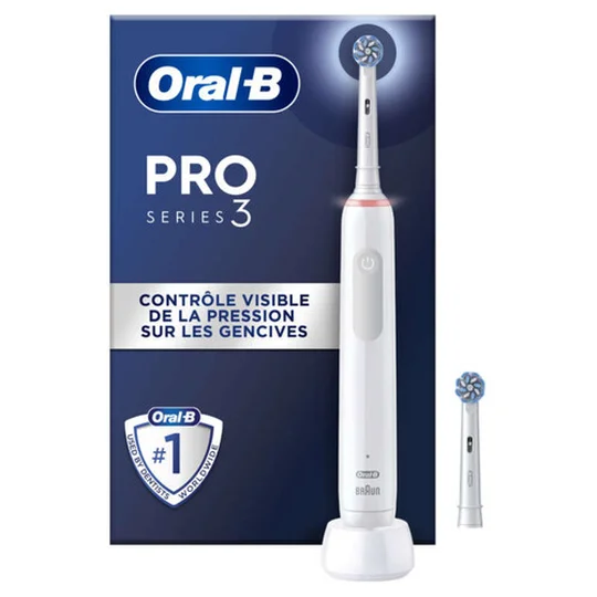 Oral-B Pro Series 3 Blanc Brosse À Dents Électrique