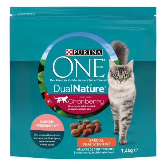 Croquettes pour chat avec de la Cranberry et du Saumon