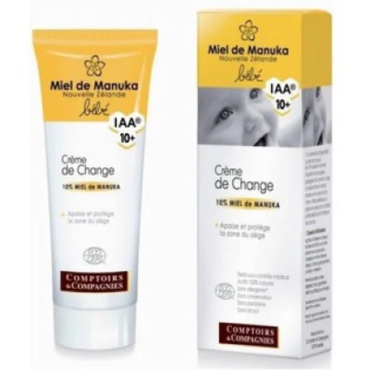 Crème de change Bébé Miel de Manuka