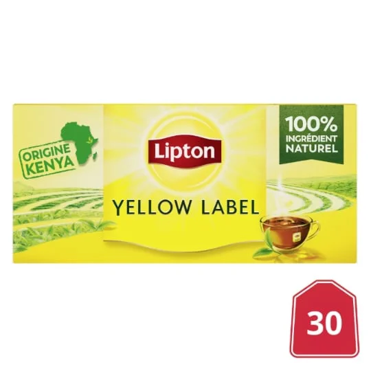 Thé noir Yellow Label x30