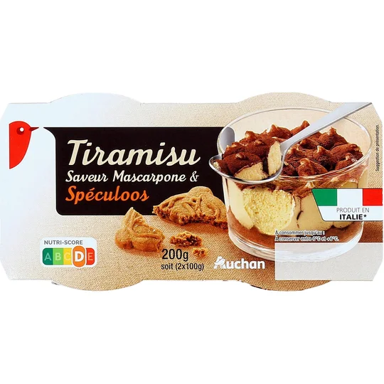 Tiramisu aux spéculoos
