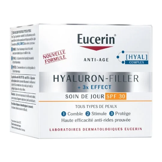 Crème Anti-âge Hyaluron Filler + 3x effect Soin de jour SPF 30