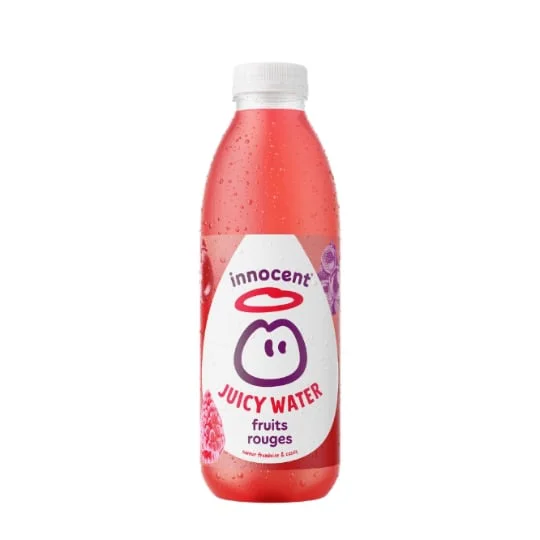 Boisson aux fruits rouges saveur framboise et cassis
