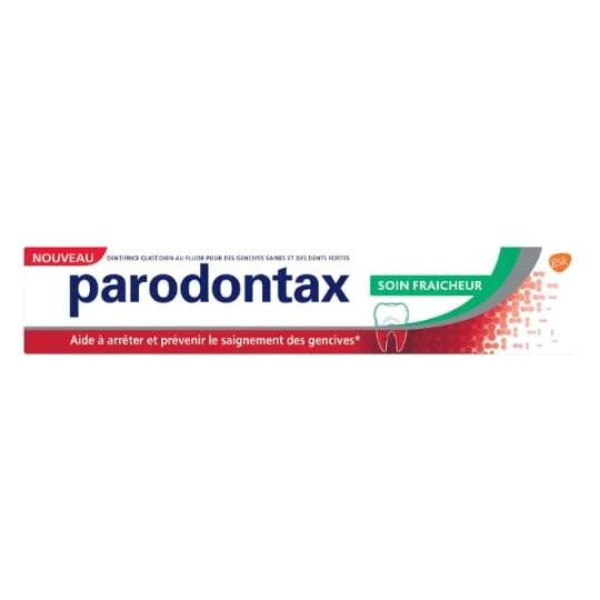 Dentifrice soin fraîcheur