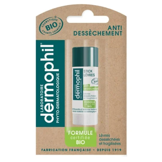 Soin des lèvres bio anti-dessèchement