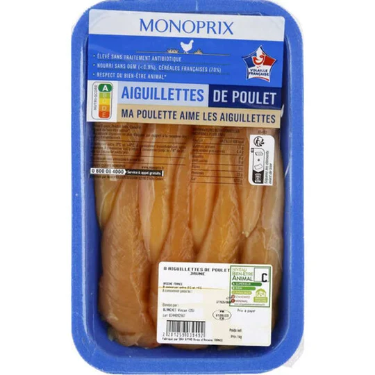 Aiguillettes De Poulet X8
