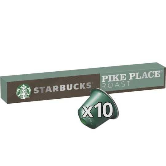 Café capsules Compatible Nespresso Pike Place Roast intensité 7 By Nespresso