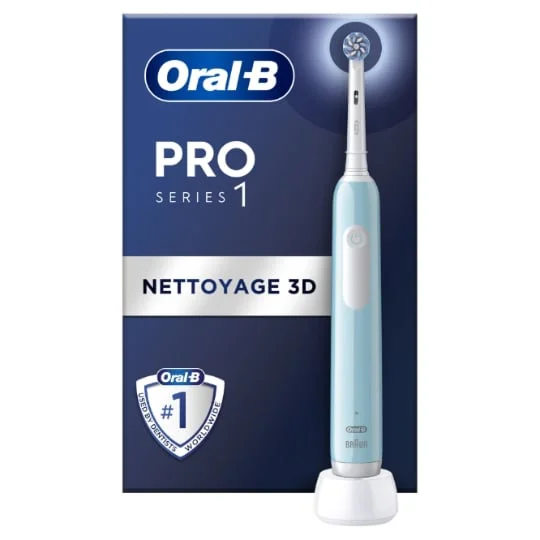 Brosse à Dents Electrique Bleue Nettoyage 3D Pro Series 1