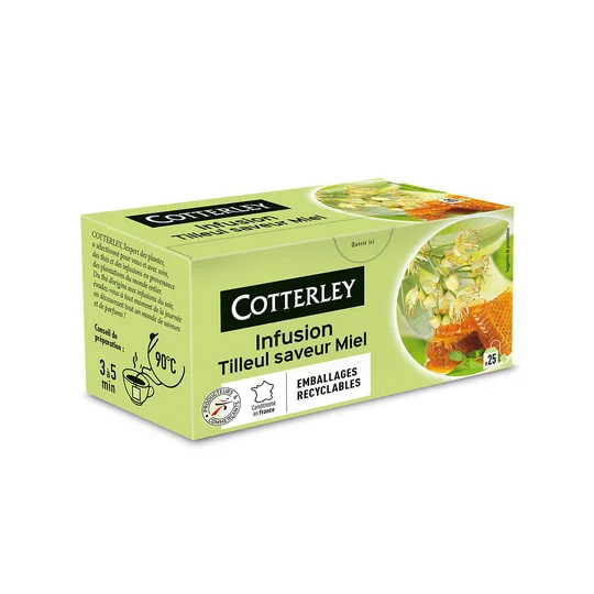 Infusion tilleul miel