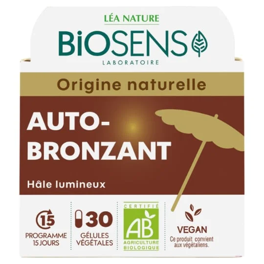 Complément alimentaire auto-bronzant Bio