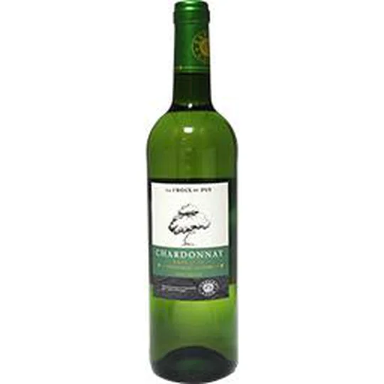 Vin de pays d'Oc Sauvignon La Croix du Pin, vin blanc