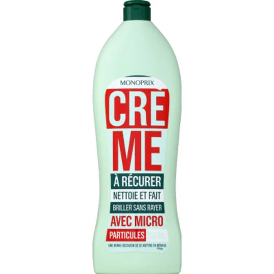 Crème à récurer avec micro particules