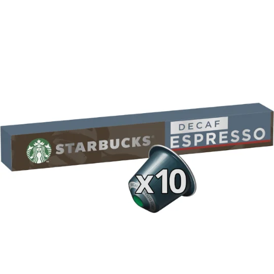 Café capsules Compatible Nespresso Espresso Roast Déca intensité 11 By Nespresso