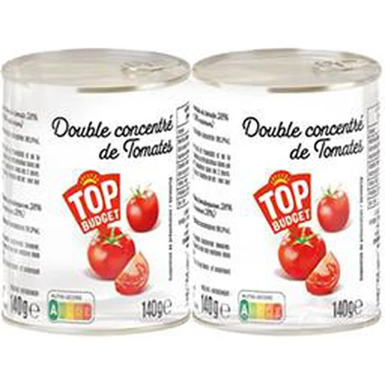 Double concentré de tomates