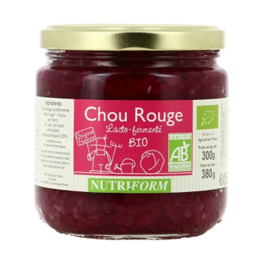 Chou Rouge Lacto-Fermenté Bio