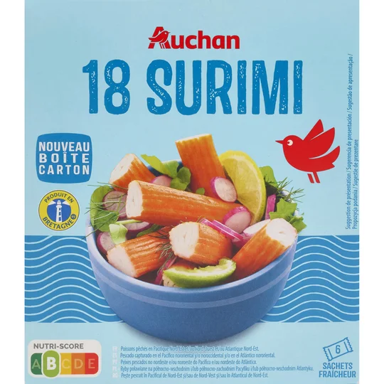 Bâtons de surimi