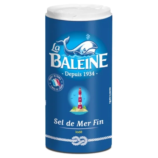 Sel fin iodé et fluoré